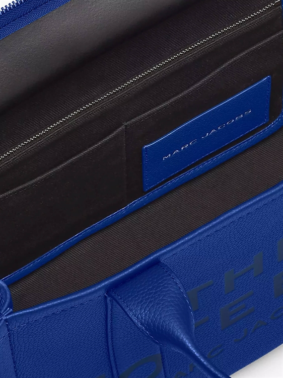 Marc Jacobs The Leather Medium Tote Bag, Cobalt  